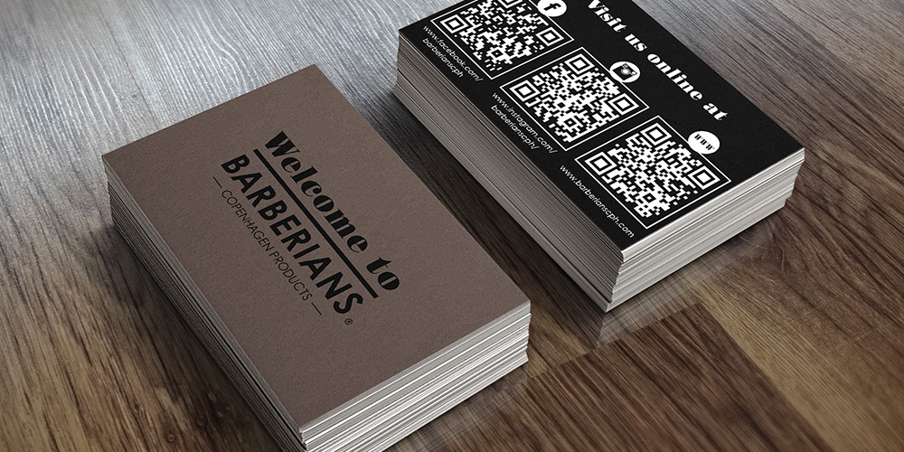 barberians business card